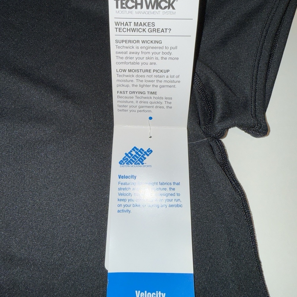 EMS Techwick Essentials Velocity Athletic Shirts Lot Black Blue Women's Medium - Picture 5 of 16